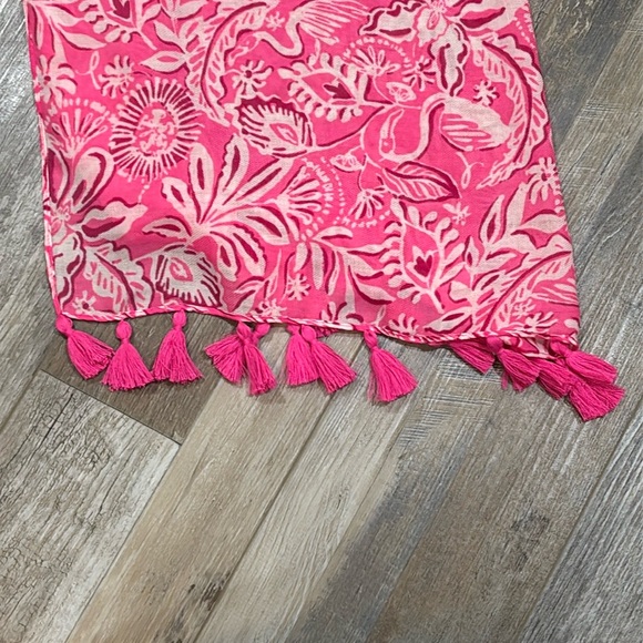 Lilly Pulitzer Passion Fruit Pink Scarf - Picture 5 of 6